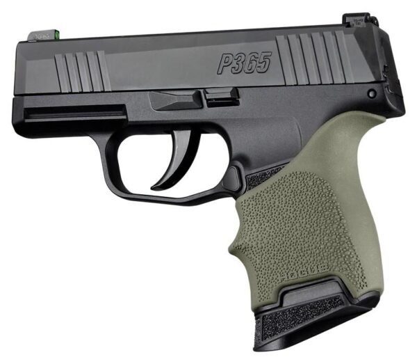 Hogue HandAll Beavertail Grip Sleeve Sig Sauer P365 OD Green - Precision Shot Firearms