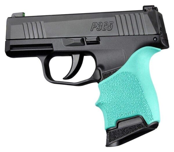 HandAll Beavertail Grip Sleeve Sig Sauer P365 Aqua - Precision Shot Firearms