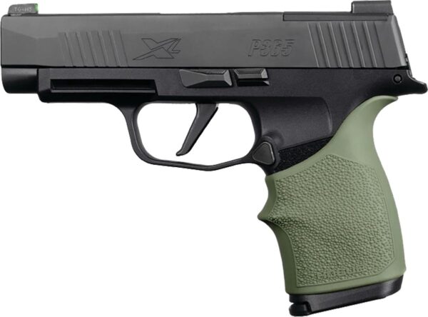 Hogue HandAll Beavertail Grip Sleeve Sig Sauer P365XL- OD Green - Precision Shot Firearms