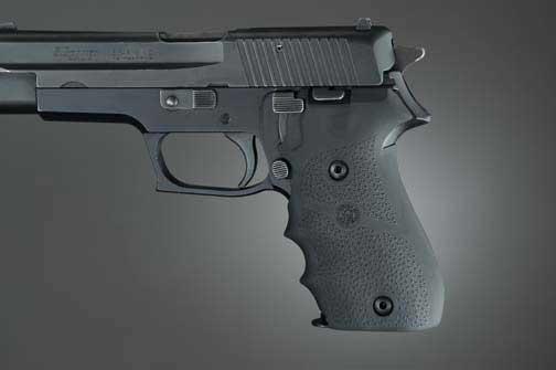 Hogue SIG Sauer P220 American Rubber Grips With Finger Grooves - Precision Shot Firearms