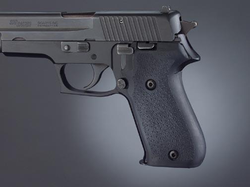 Hogue SIG Sauer P220 American Rubber Grips Without Finger Grooves - Precision Shot Firearms