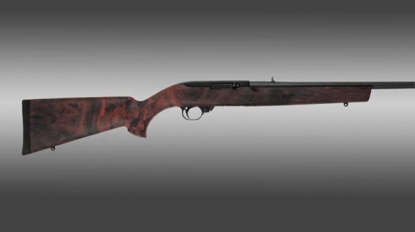Hogue Ruger 10-22 .920" Barrel Red Lava Rubber OverMolded Stock - Precision Shot Firearms