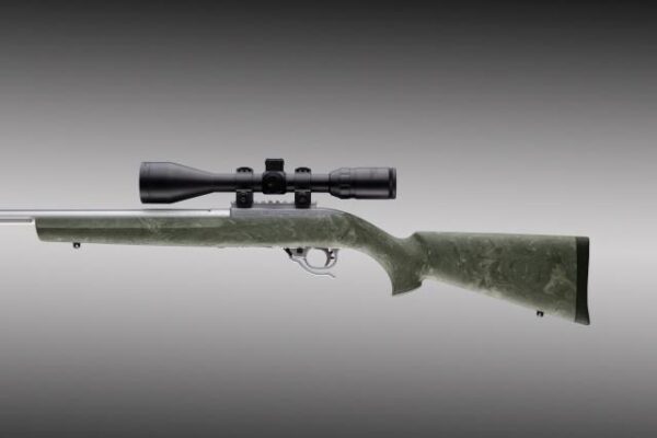 HOGUE RUGER 10/22 STOCK OVERMOLD STANDARD BRL GHILLIE GREEN - Precision Shot Firearms