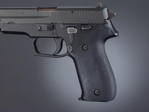 Hogue SIG Sauer P226 Rubber Grips Without Finger Grooves - Precision Shot Firearms