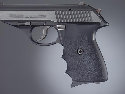 Hogue SIG Sauer Grips P230 - P232 Rubber Grips with Finger Grooves - Precision Shot Firearms