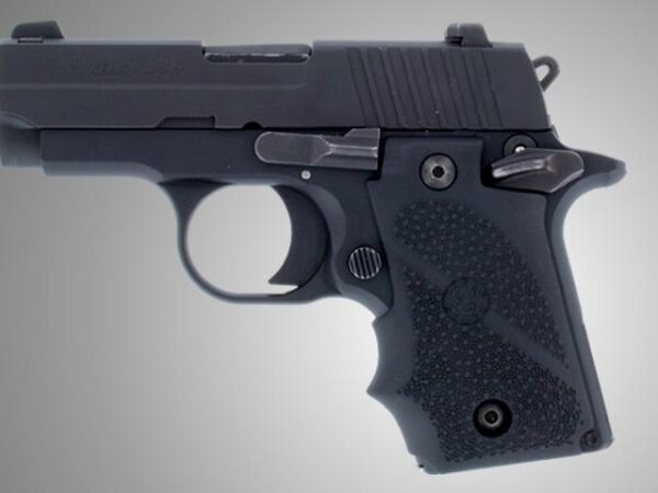 Hogue Sig Sauer P238 Rubber Grip with Finger Grooves - Precision Shot Firearms