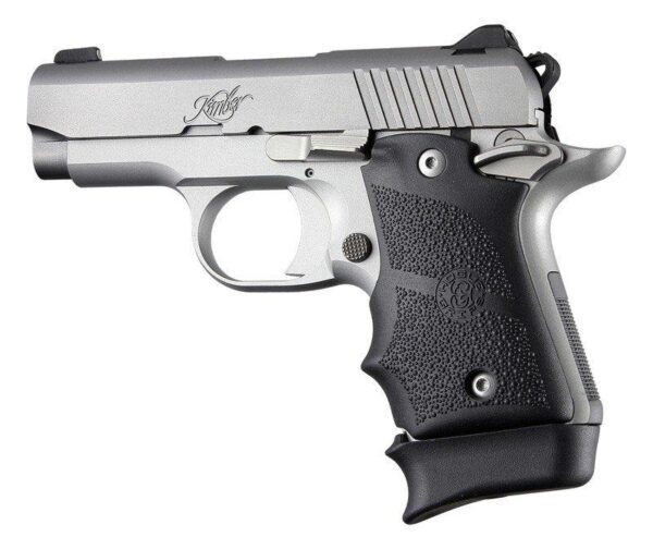 Kimber Micro 9 Ambi Safety Rubber Grip with Finger Grooves Black - Precision Shot Firearms