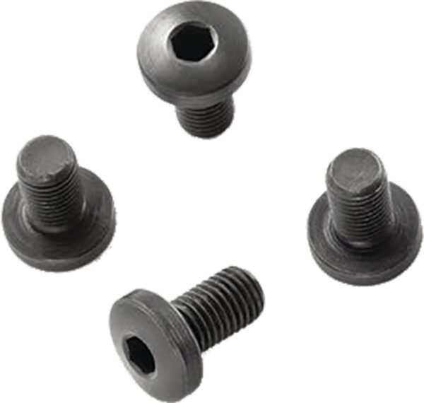 Hogue Govt. and Officers Model Screws (4) Hex Head - Black - Precision Shot Firearms
