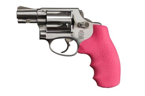 Hogue S&W J Frame Round Butt Rubber MonoGrips - Precision Shot Firearms