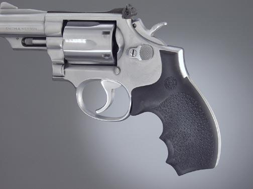 Hogue S&W K/L Round Butt Frame Rubber Bantam Style Grips - Precision Shot Firearms