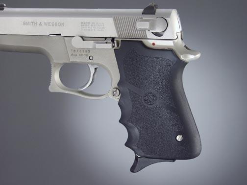 Hogue S&W 6906 Shorty 40 Rubber Grips with Finger Grooves - Precision Shot Firearms