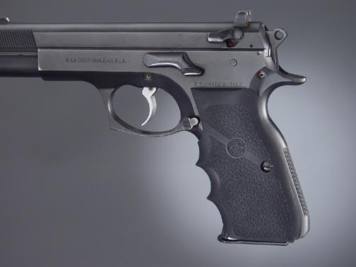 Hogue CZ TZ EAA Springfield Rubber Grips with Finger Grooves - Precision Shot Firearms