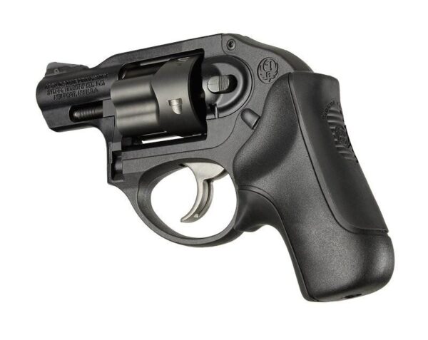 Ruger LCR: Black Rubber Bantam Boot Tamer Cushion Grip without Finger Grooves - Precision Shot Firearms