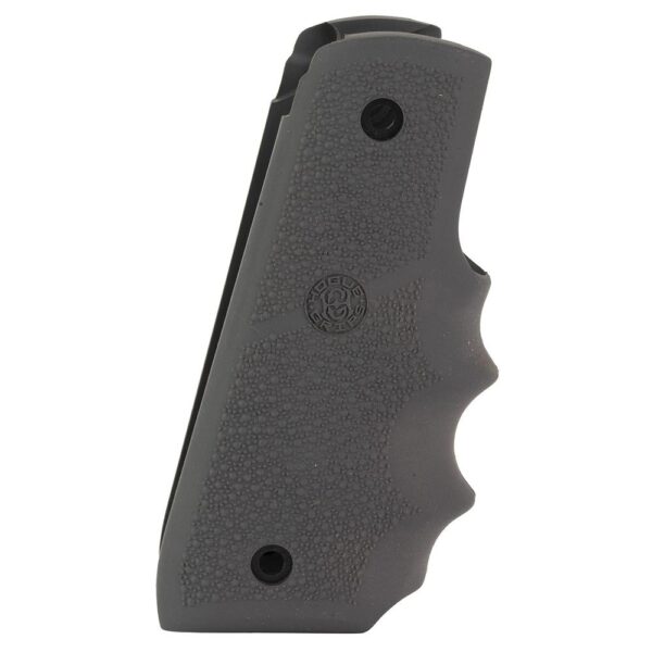 Hogue Overmolded Rubber Grip with Finger Grooves for Ruger 22/45 MKIV Slate Grey - Precision Shot Firearms
