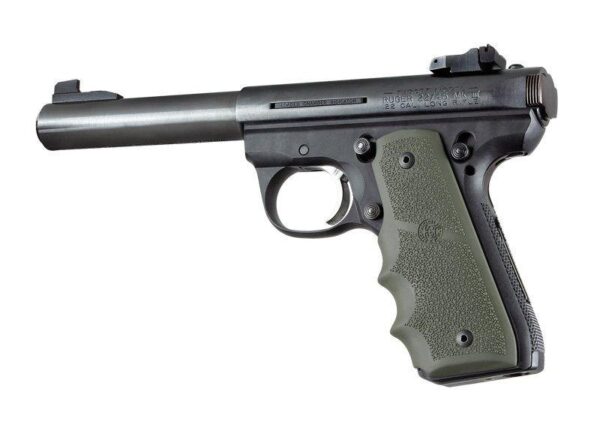 Ruger 22/45 RP Rubber Grip with Finger Grooves OD Green - Precision Shot Firearms