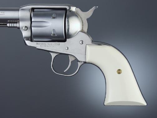 Hogue Grips Ruger Blackhawk/Vaquero Ivory Polymer Cowboy Panels - Precision Shot Firearms