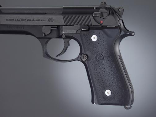 Hogue Beretta Grips 92/96 Series Rubber Grips Panels - Precision Shot Firearms