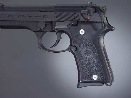 Hogue Grips Beretta 92F Compact Rubber Grip - Precision Shot Firearms