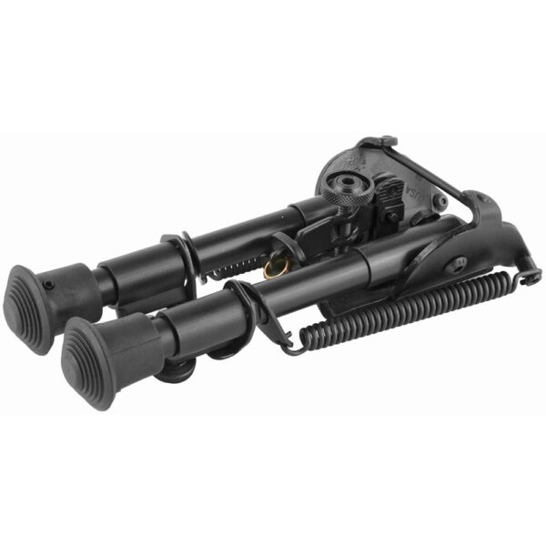 Harris Bipods BR2 Rotating Self Leveling Bipod 6"-9" Black - Precision Shot Firearms
