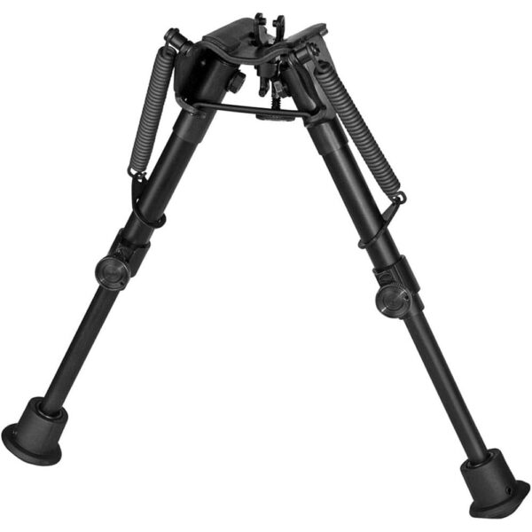 Harris Bipods BR2 Rotating Self Leveling Bipod 6"-9" Black - Precision Shot Firearms