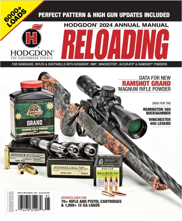 Hodgdon 2024 Annual Basic Reloading Manual - Precision Shot Firearms