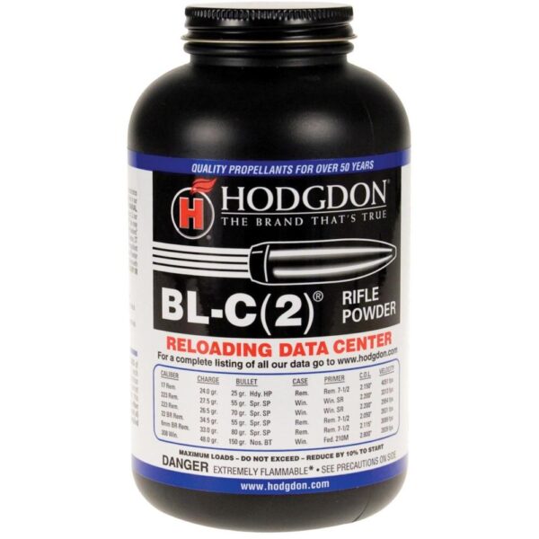 Hodgdon BLC-2 Spherical Rifle Powder 1 lbs - Precision Shot Firearms
