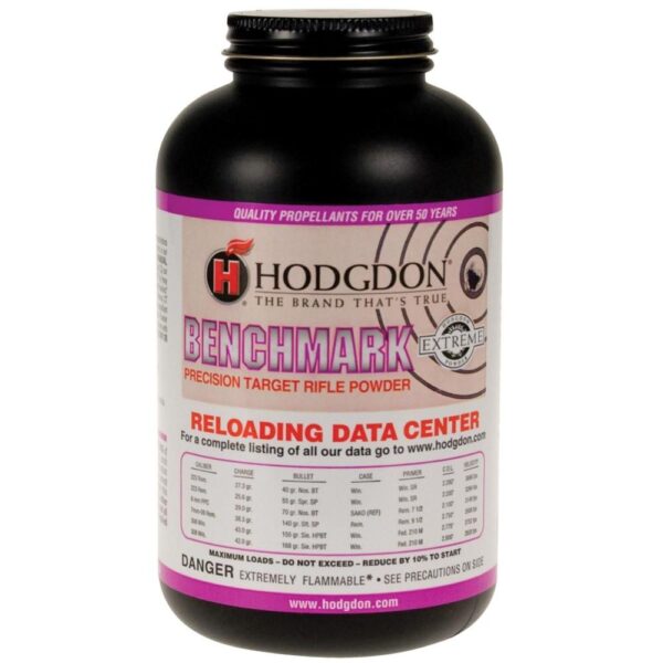 Hodgdon Extreme Benchmark Rifle Powder 1 lb - Precision Shot Firearms