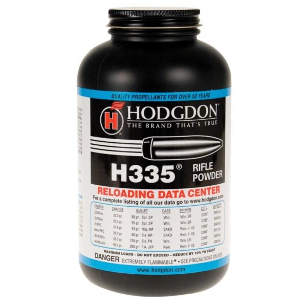 Hodgdon H335 Spherical Rifle Powder 1 lb - Precision Shot Firearms