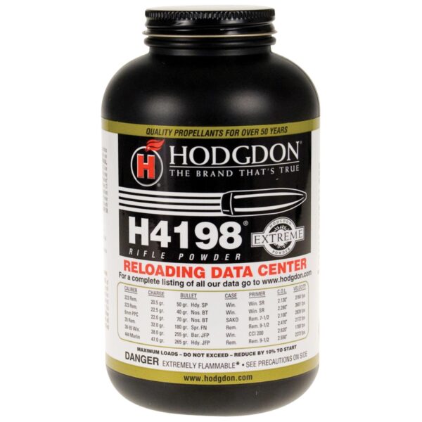 Hodgdon Extreme H4198 Rifle Powder - 1lbs - Precision Shot Firearms