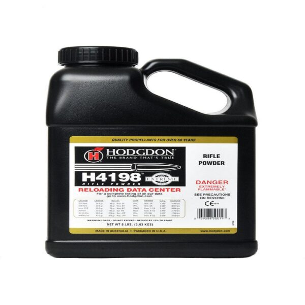 Hodgdon Extreme H4198 Rifle Powder 8 lbs - Precision Shot Firearms