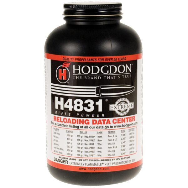 Hodgdon Extreme H4831 Rifle Powder 1 lbs - Precision Shot Firearms