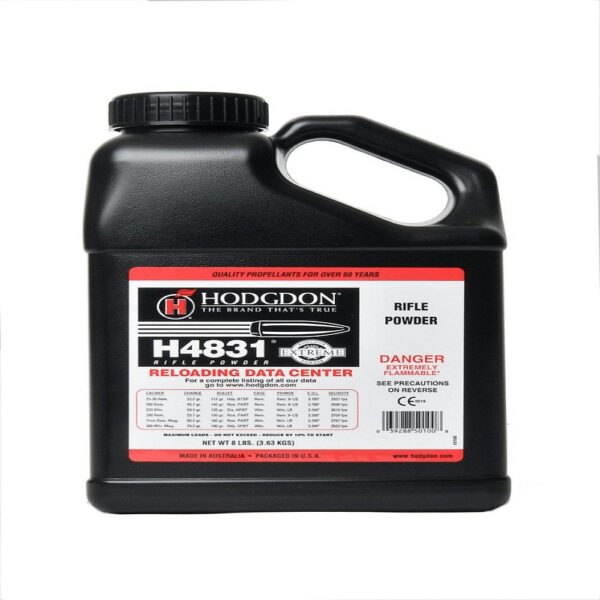 Hodgdon Extreme H4831 Rifle Powder 8 lbs - Precision Shot Firearms