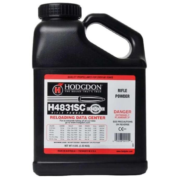 Hodgdon Extreme H4831 Short Cut Rifle Powder 8 lbs - Precision Shot Firearms