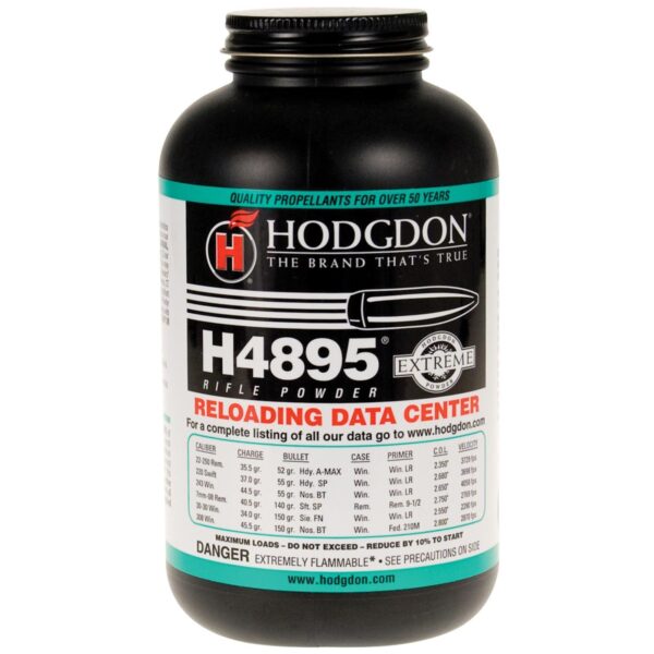 Hodgdon Extreme H4895 Rifle Powder 1 lbs - Precision Shot Firearms