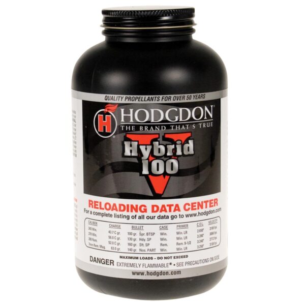 Hodgdon Hybrid 100V Spherical Rifle Powder 1 lbs - Precision Shot Firearms