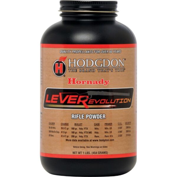 Hodgdon LEVERevolution Spherical Rifle Powder 1 lb - Precision Shot Firearms