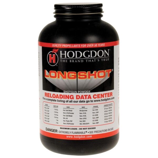 Hodgdon LONGSHOT Spherical Shotshell & Handgun Powder 1 lb - Precision Shot Firearms