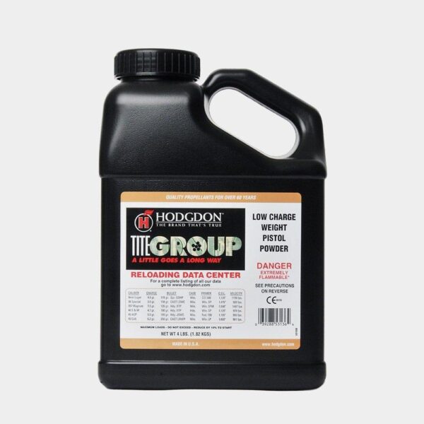Hodgdon TITEGROUP Spherical Shotshell & Handgun Powder 4 lbs - Precision Shot Firearms