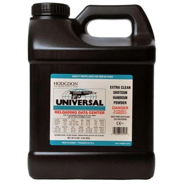 Hodgdon Universal Shotshell & Handgun Powder 8 lbs - Precision Shot Firearms