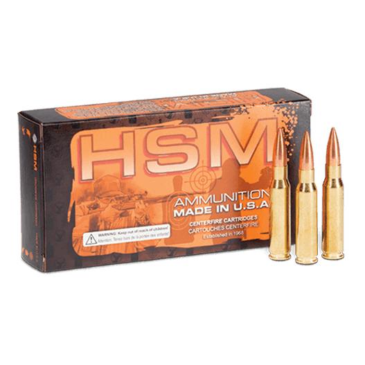 HSM Lead Free TSX Rifle Ammunition .325 WSM 180gr Solid 2900 fps 20/ct - Precision Shot Firearms