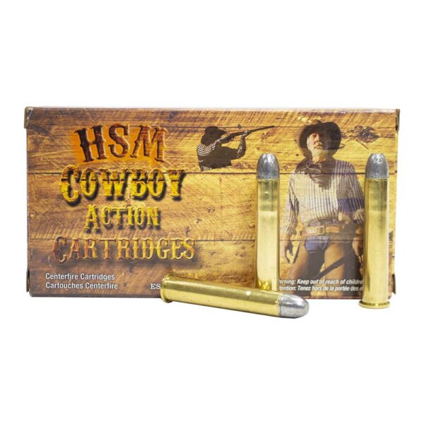 HSM Cowboy Action Hard Cast Rifle Ammunition .38-55 Win 240gr RNFP 1325 fps 20/ct - Precision Shot Firearms