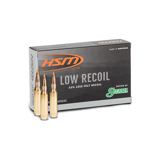 HSM Low Recoil Rifle Ammunition 6.5 Creedmoor 140gr PT 2235 fps 20/ct - Precision Shot Firearms