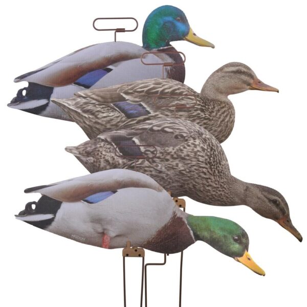 Higdon Outdoors Flats Mallard Duck Motion Silhouettes 12/ct - Precision Shot Firearms
