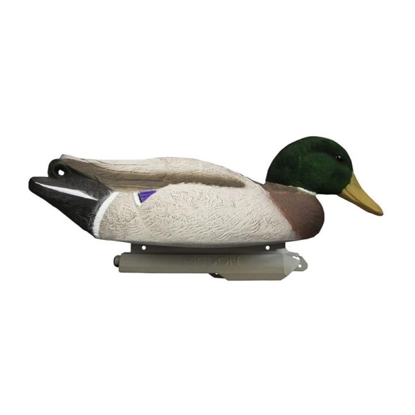 Higdon Outdoors Battleship Mallard Flocked Heads 6pk - Precision Shot Firearms