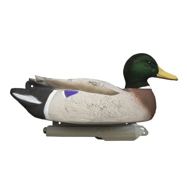 Higdon Outdoors Battleship Mallard Flocked Heads 6pk - Precision Shot Firearms