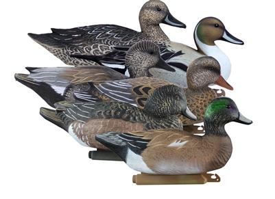 Higdon Outdoors Battleship Puddle Pack with 2/ct Pintails 2/ct Gadwalls 2/ct Widgeons - Precision Shot Firearms