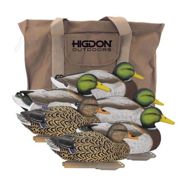 Higdon Legacy Mag Mallard Duck Decoys Magnum 6/ct with Bag - Precision Shot Firearms