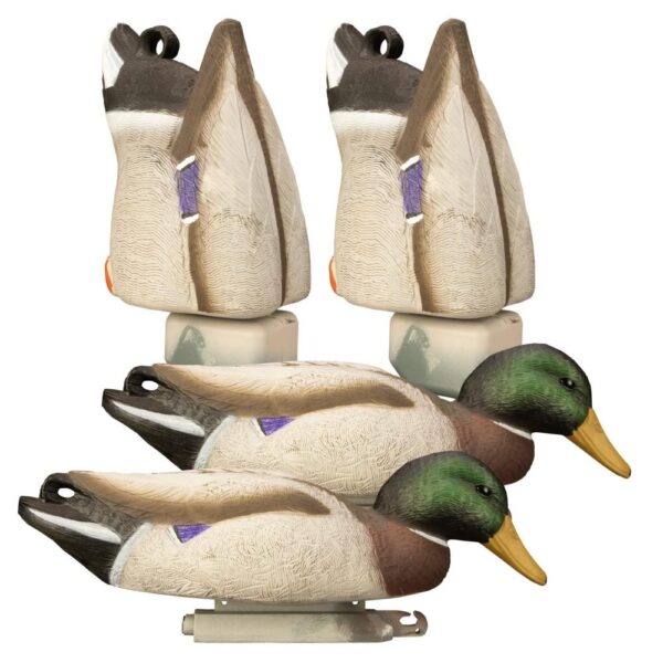 Higdon Outdoors Magnum Mallard Feeder Pack 2 Butts 2 Skimmers 4/ct - Precision Shot Firearms