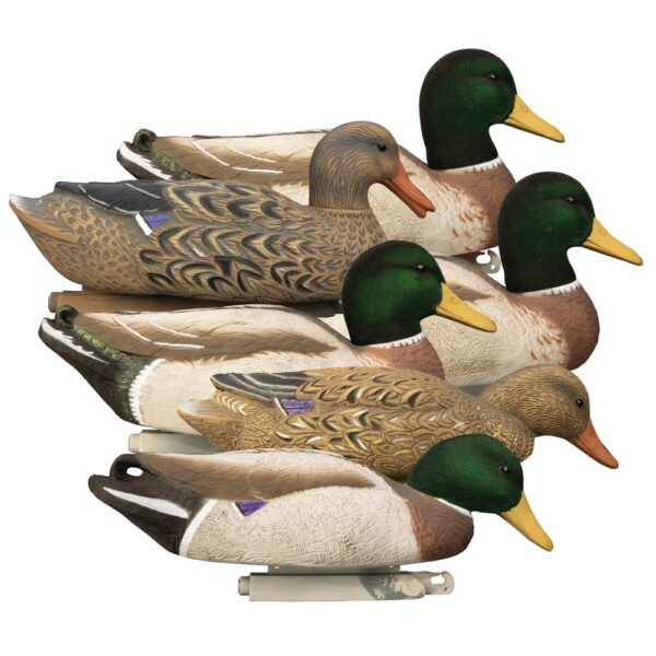 Higdon Outdoors Magnum Mallard Flocked Heads 6pk - Precision Shot Firearms