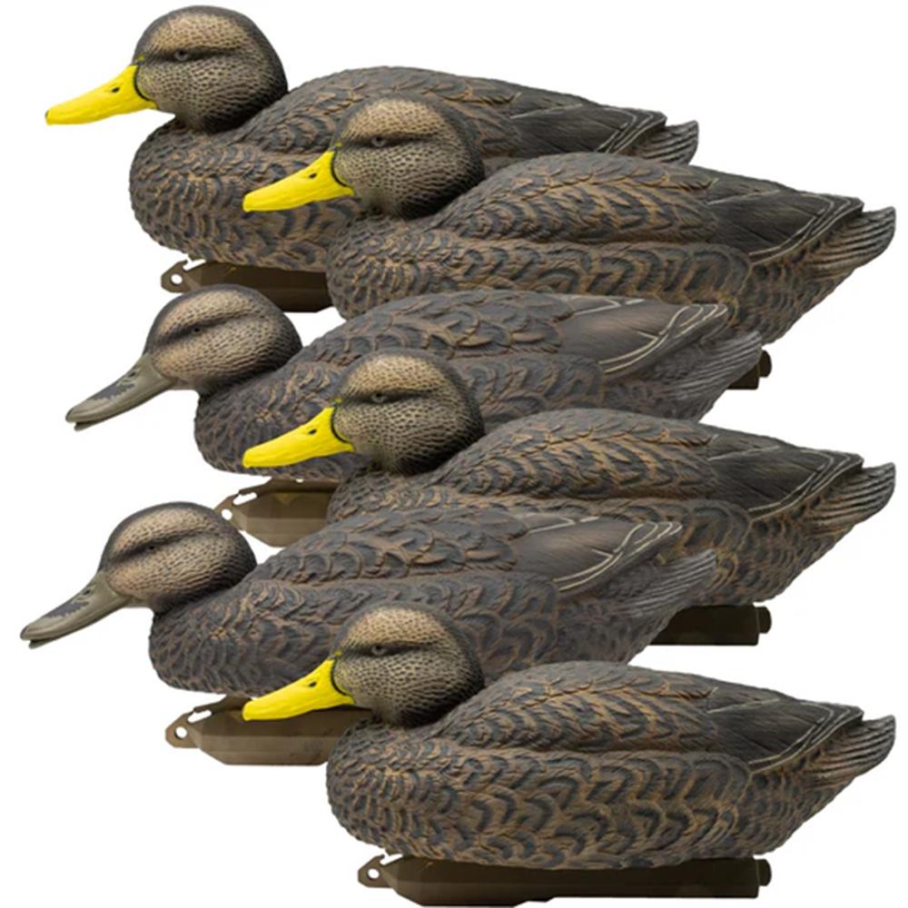 Higdon Legacy Magnum Black Duck Decoys Foam Filled 6/ct - Precision Shot Firearms